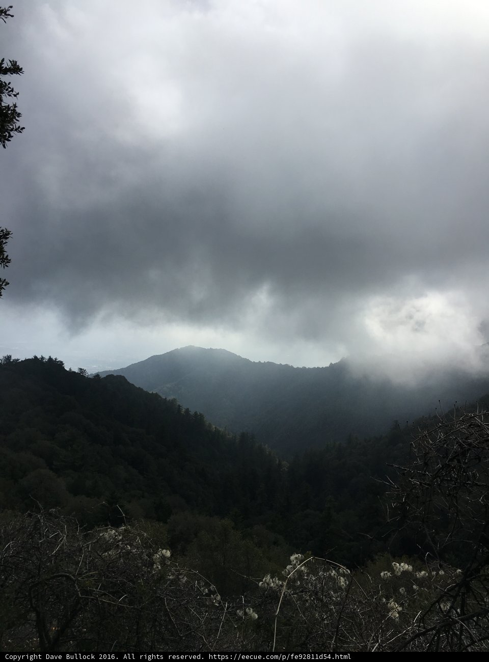 Majestic Clouds over Sierra Madre Mountains