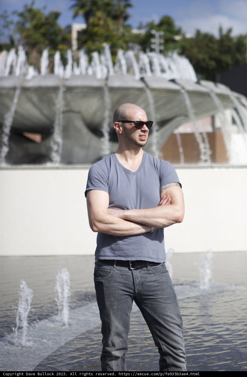Looking Off at Fountain