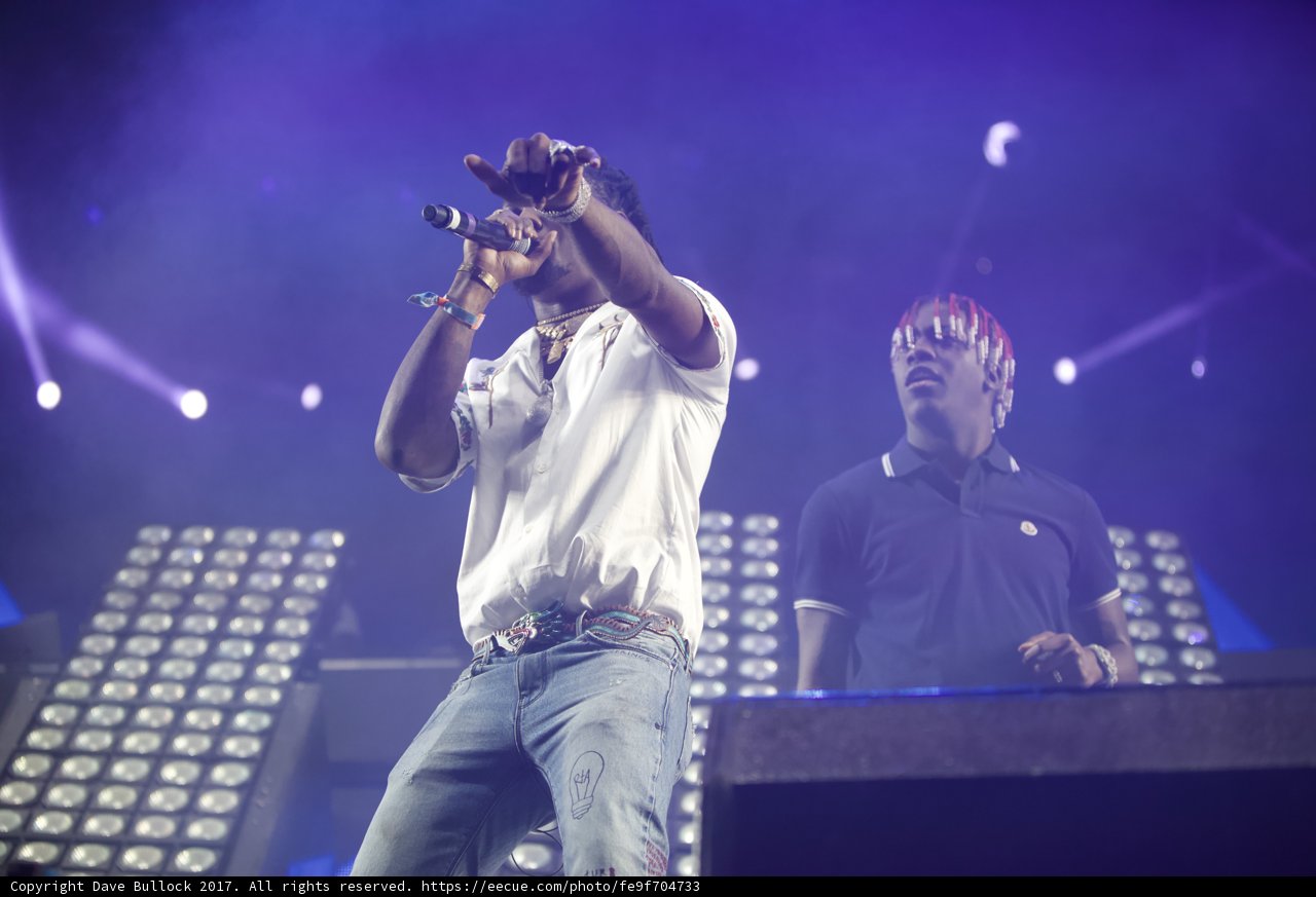 Lil Yachty Takes the Stage with a Mic in Hand