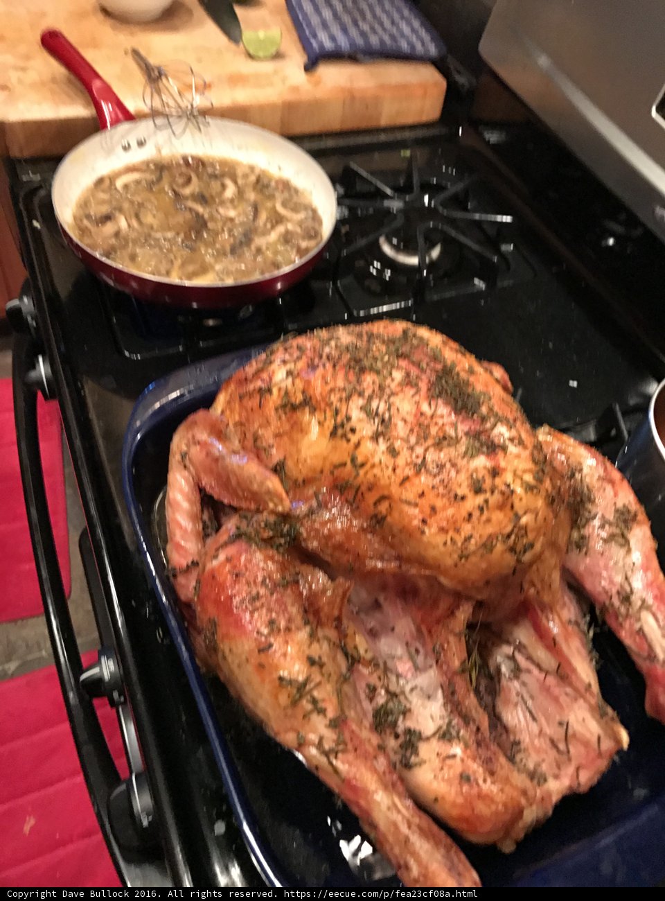 Thanksgiving Dinner on the Stove