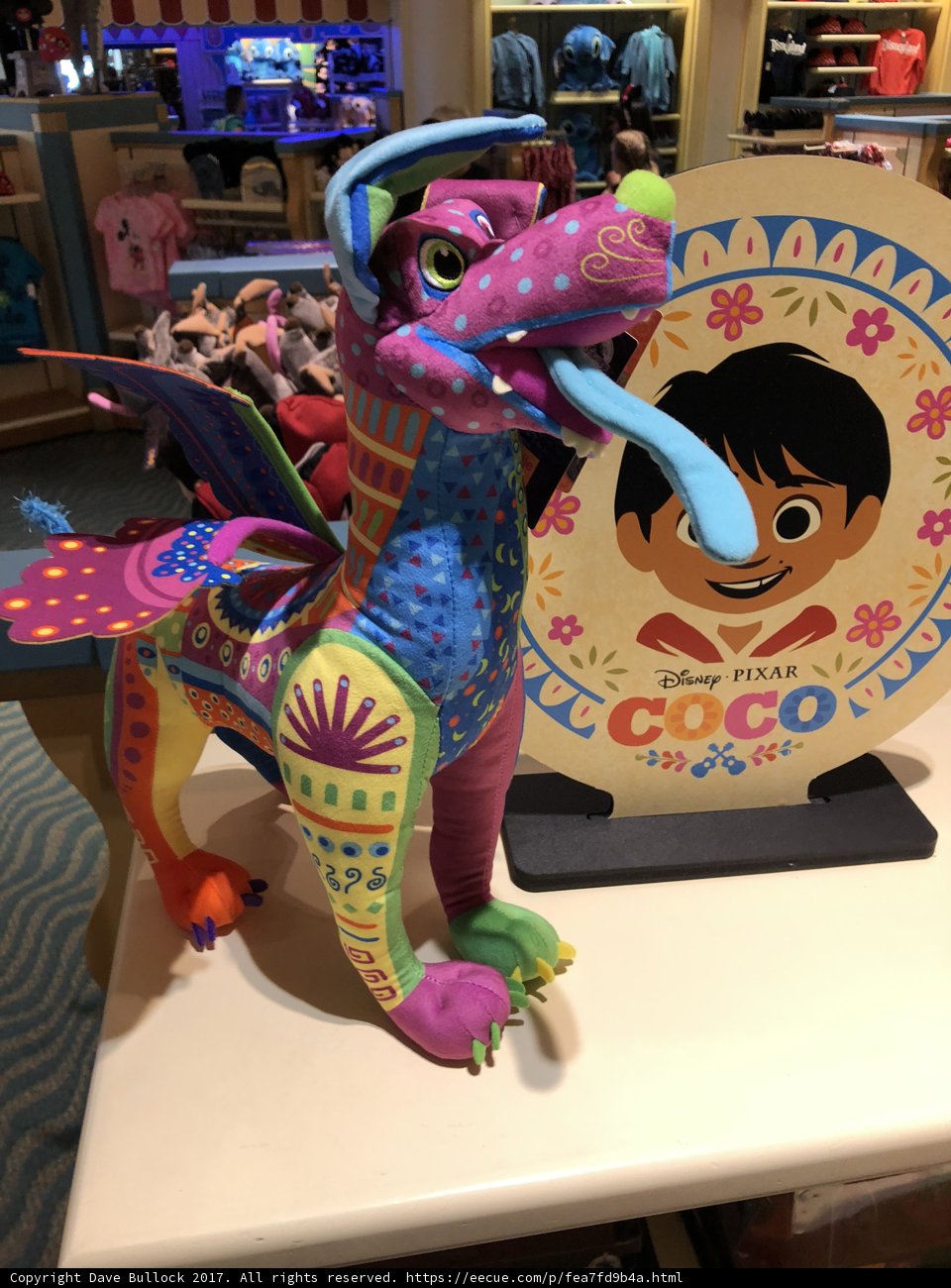 Colorful Stuffed Dragon