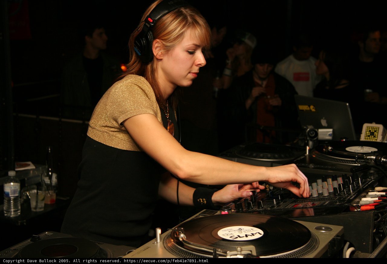 Black Shirt and Headphones