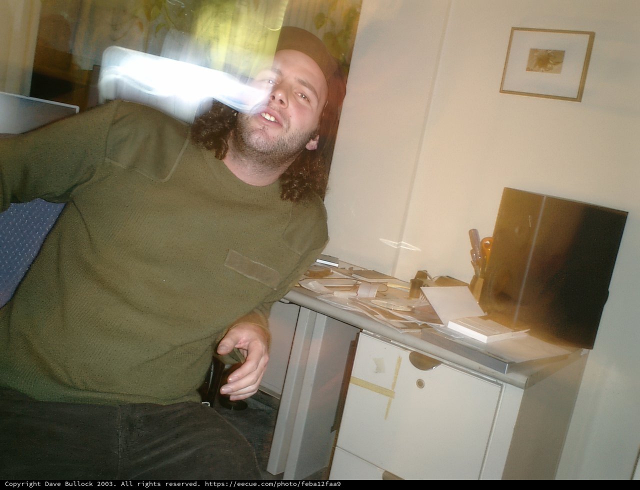 Man At His Desk