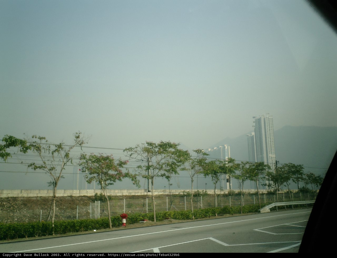 Foggy Urban Scenery