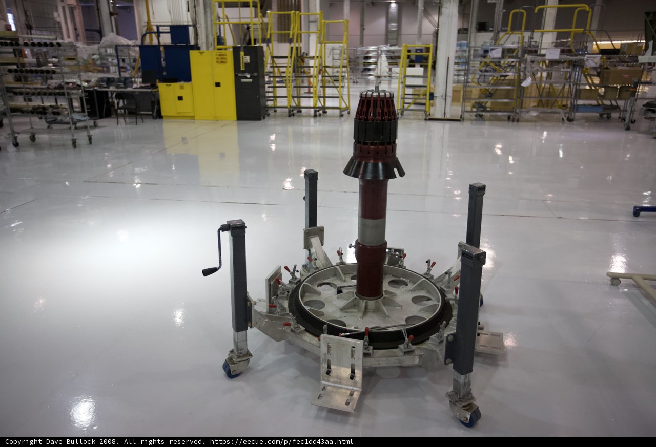 Rocket Assembly in a Factory