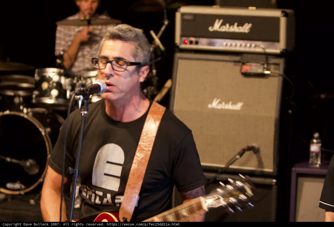Live performance by Brett Gurewitz and band