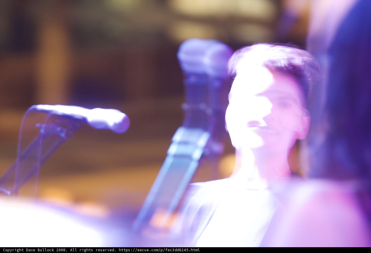 Blurry Nightclub Performance