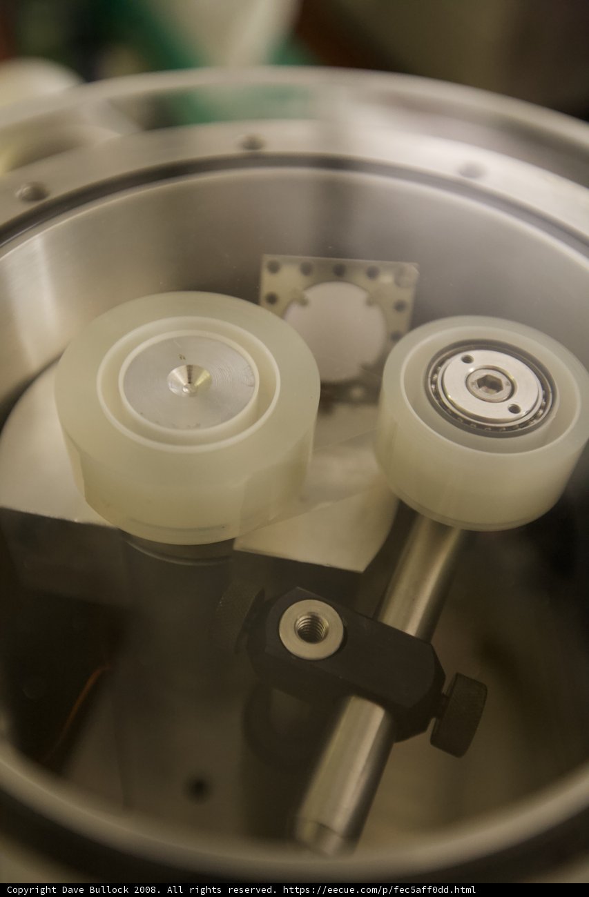 Close-up of a Two-Wheeled Machine