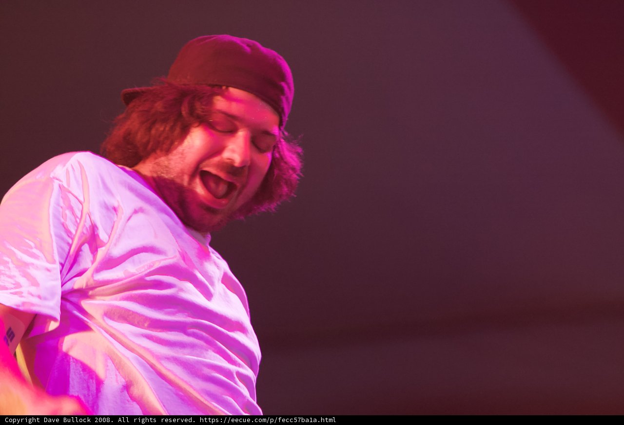 Aesop Rock Entertains the Crowd at Coachella 2008