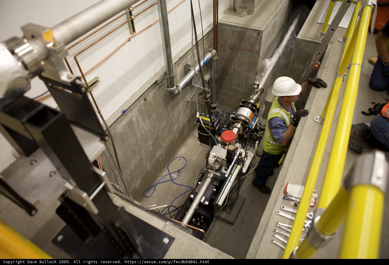 Working on the Pipe in the Factory