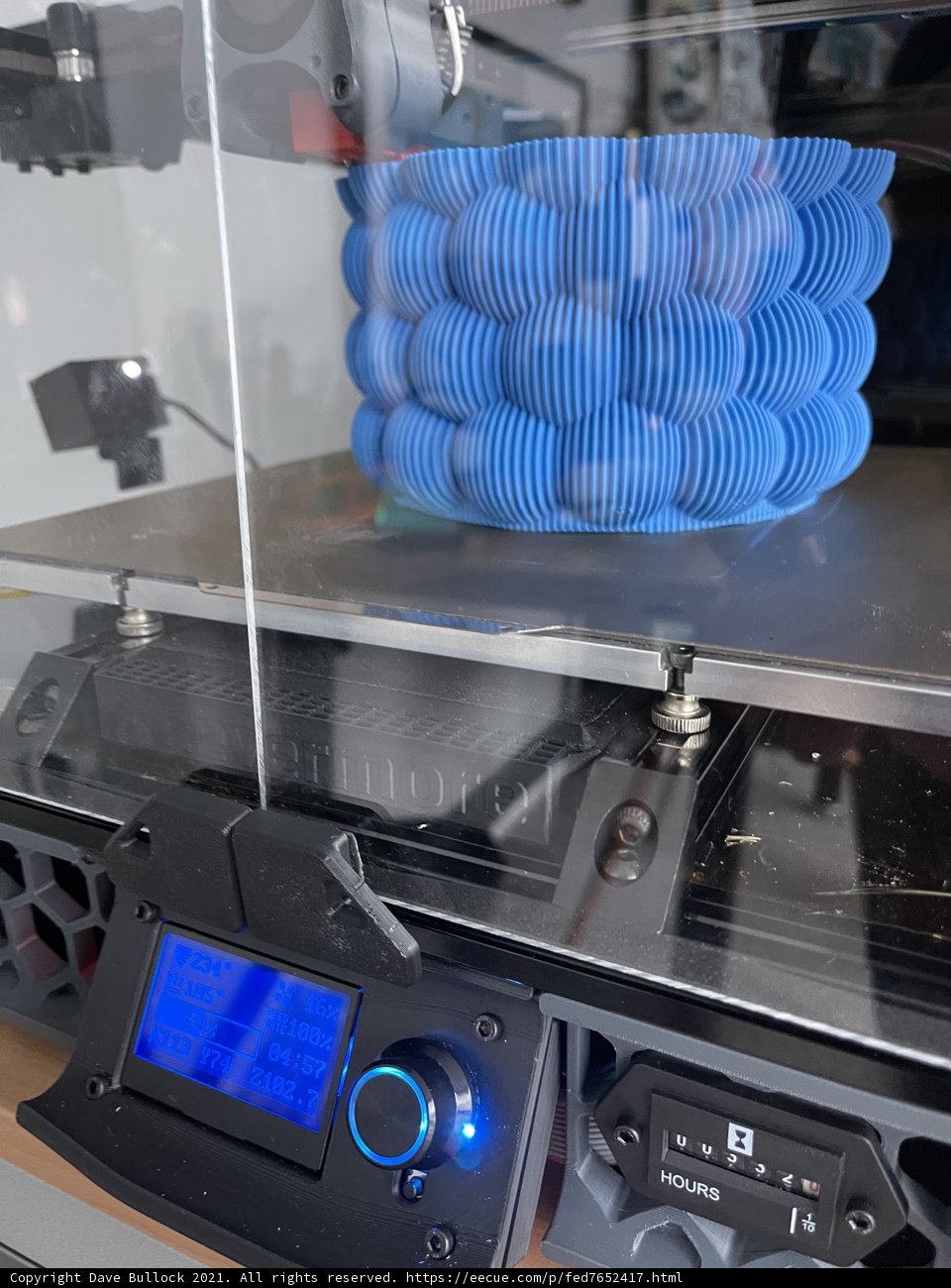 Printing Blue Balls