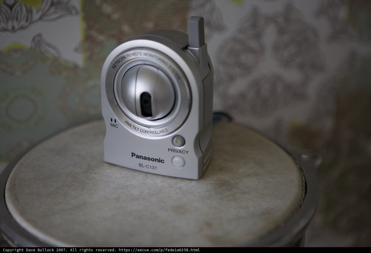 Capturing Memories with the Panasonic CV-SX20 Wireless Camera