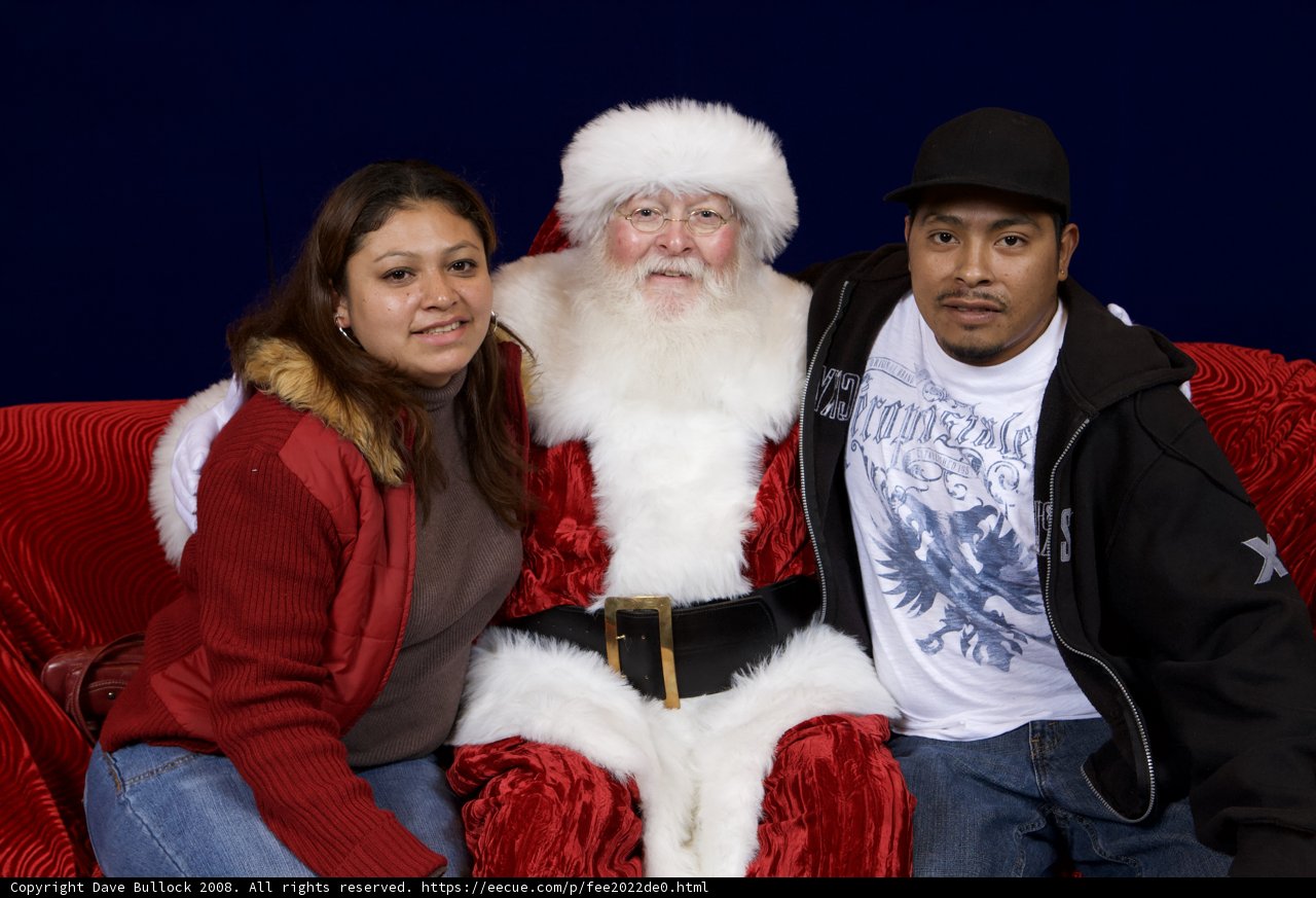 Christmas cheer with Santa and friends