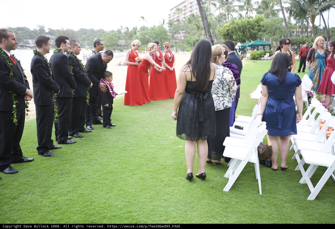 A Red Affair: Wedding on the Lawn