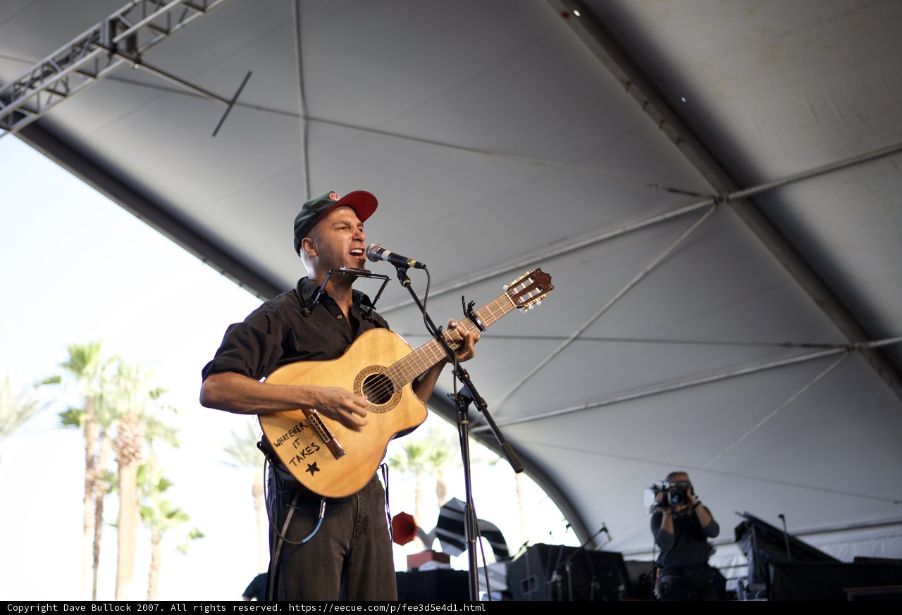 Tom Morello Rocks the Coachella Stage
