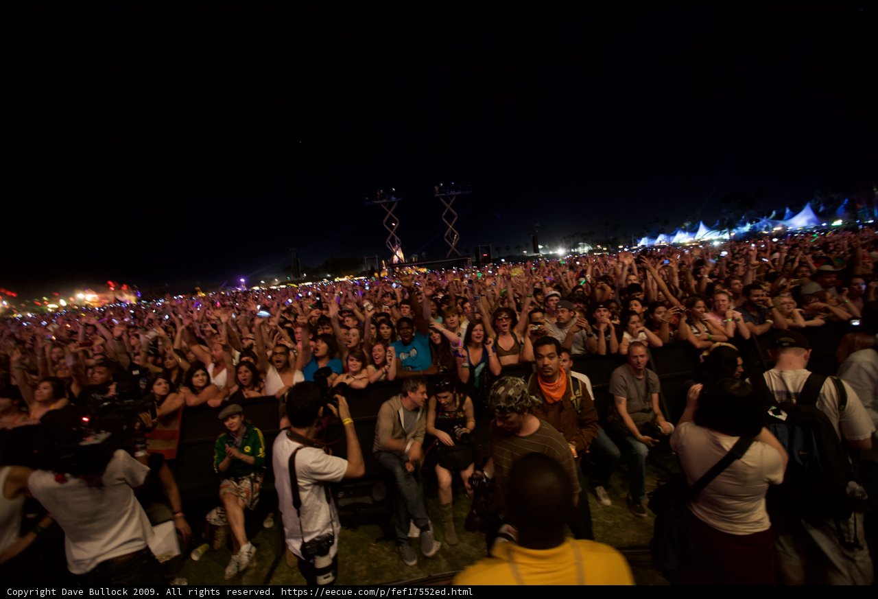 Coachella Concert Crowd Excitement
