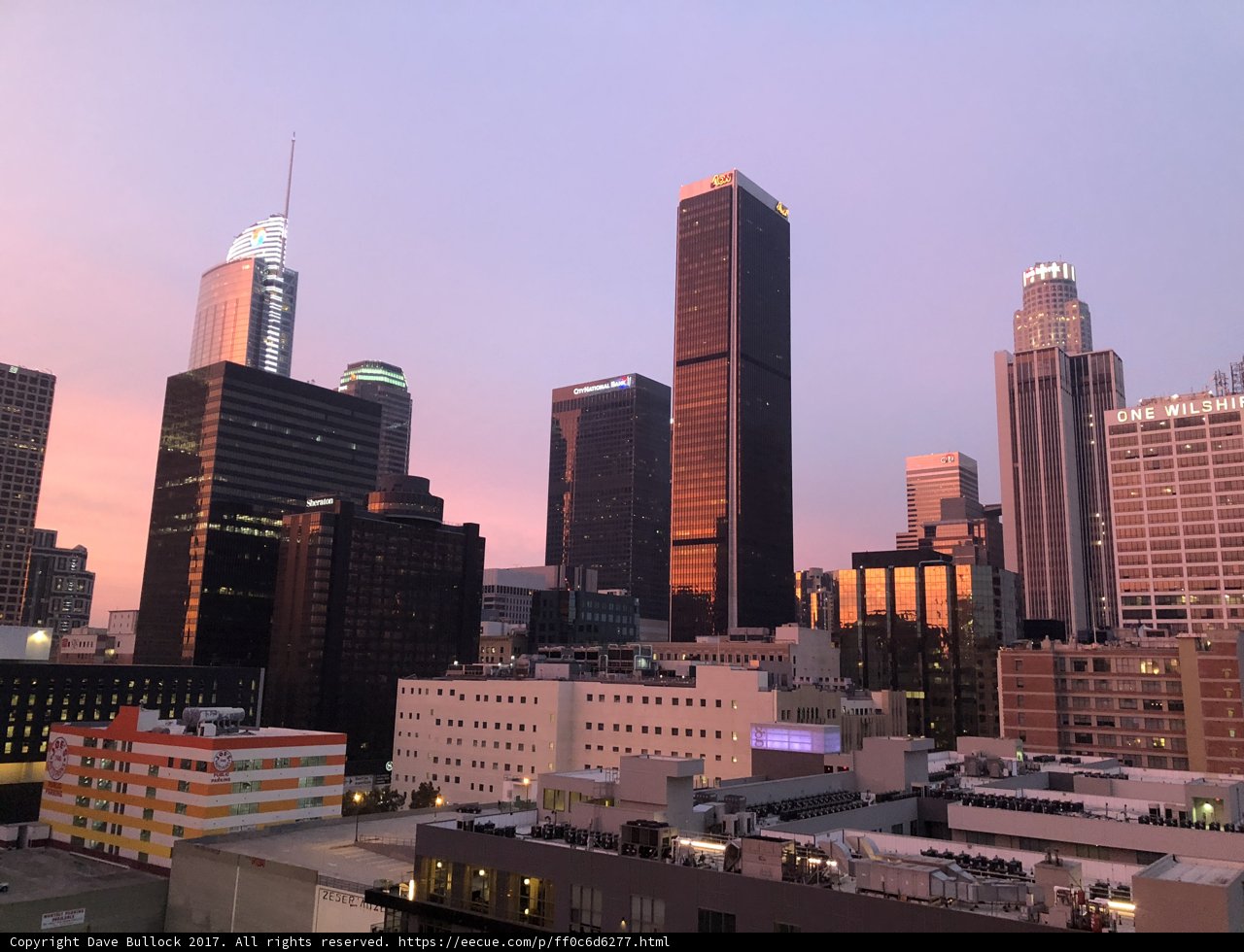 Los Angeles at Sunset