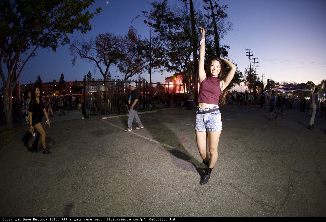Dancing Pose at Dusk