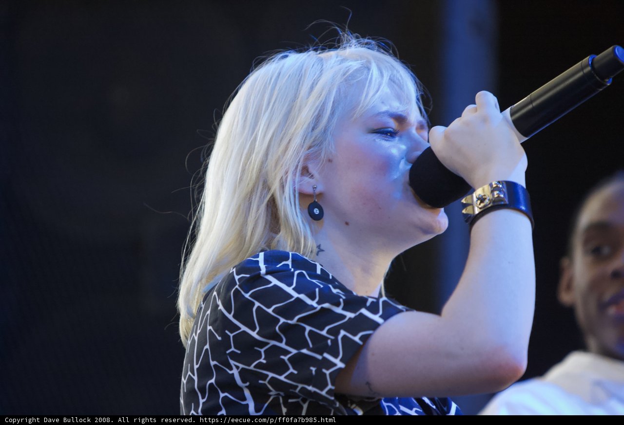 Coachella Entertainer Rocks the Stage