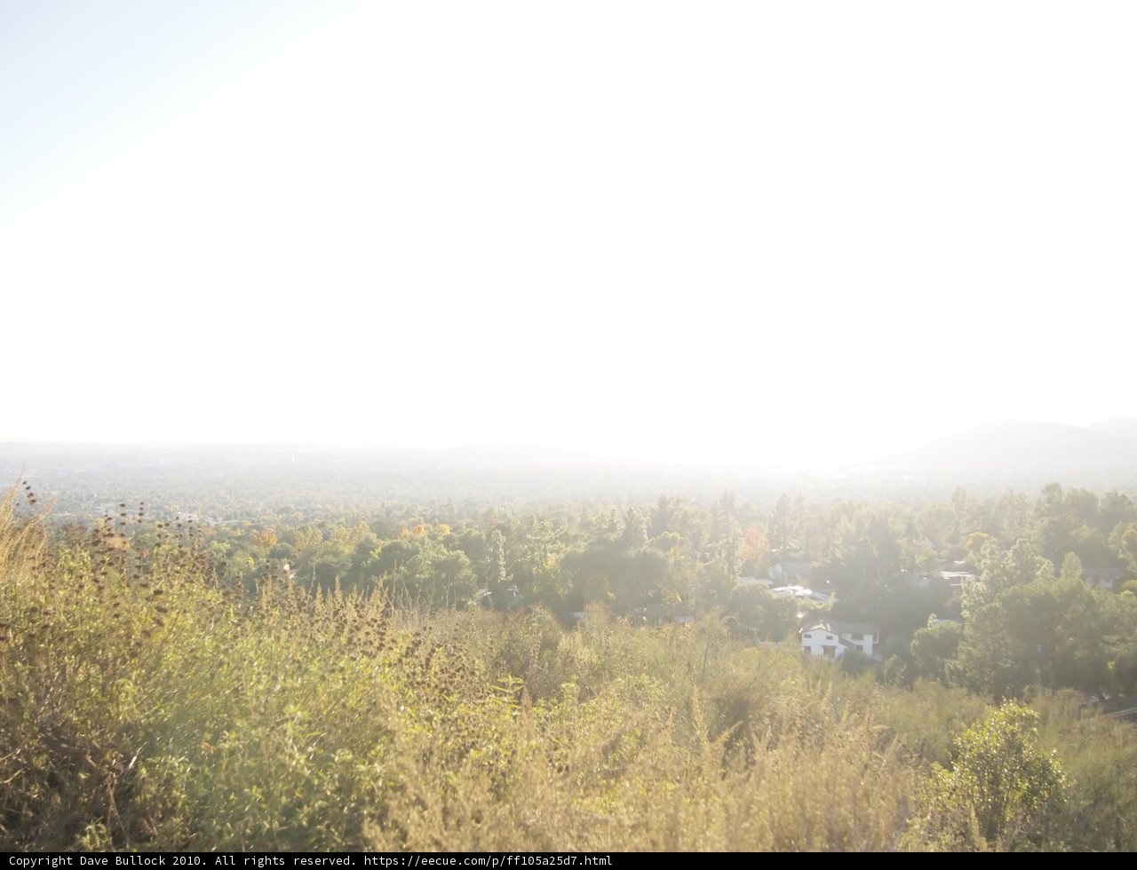 Overlooking the Misty City
