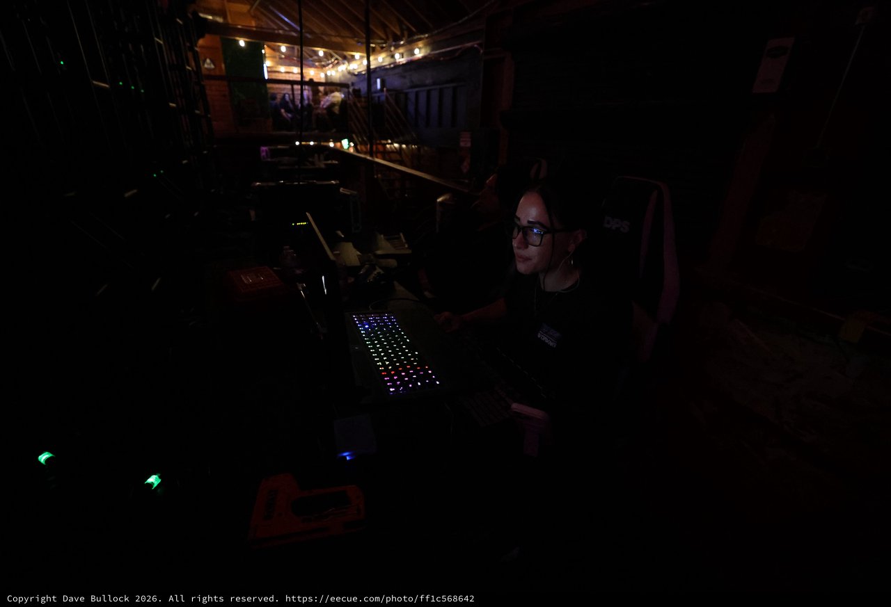 Lone Operator in the Dark at Wobbleland 2026
