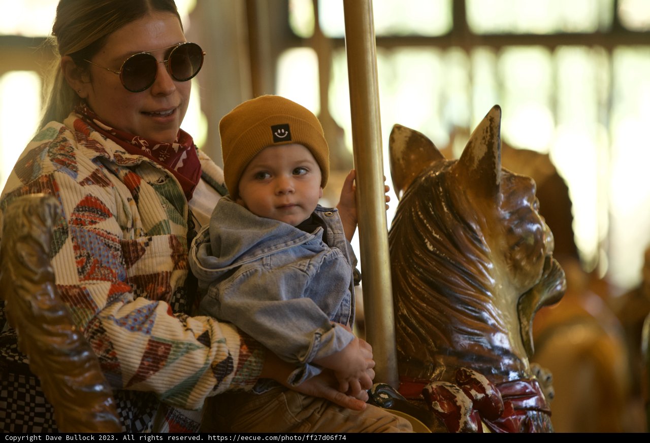 Carousel Memories: Lori S and Wesley's Sunny Day at the SF Zoo