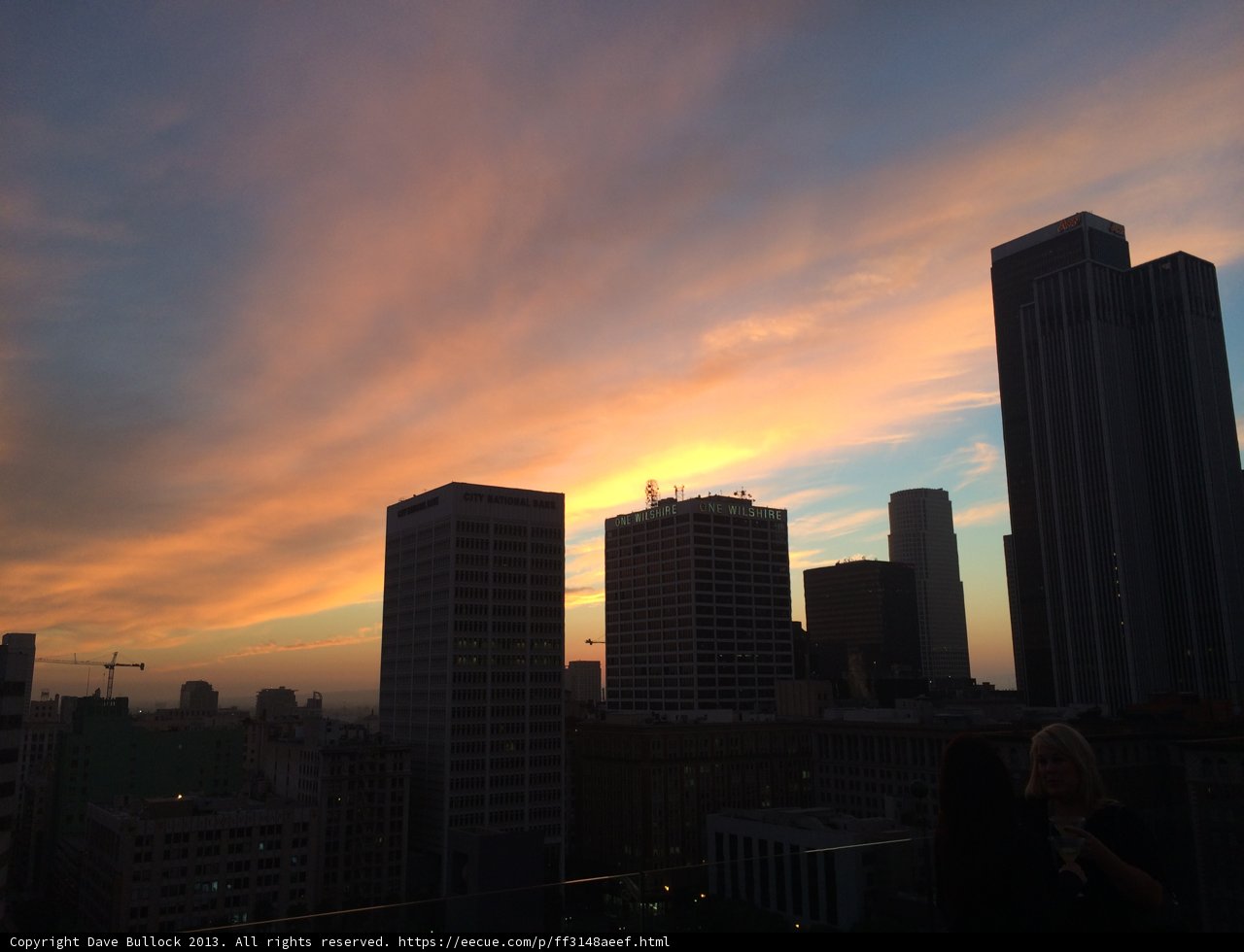 Downtown LA's Golden Hour