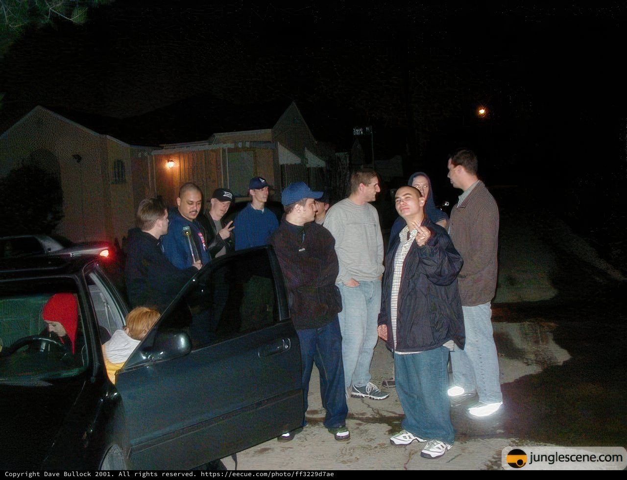 Nighttime Hangout with the Gang