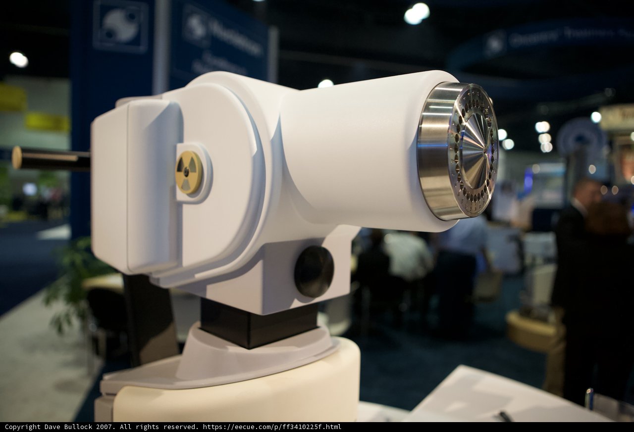 Futuristic Machine Lights Up the Trade Show