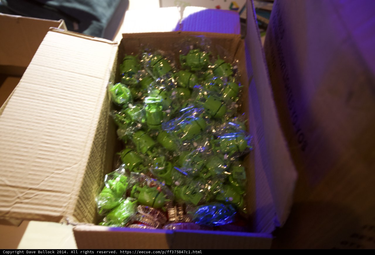Green Plastic Toy Box