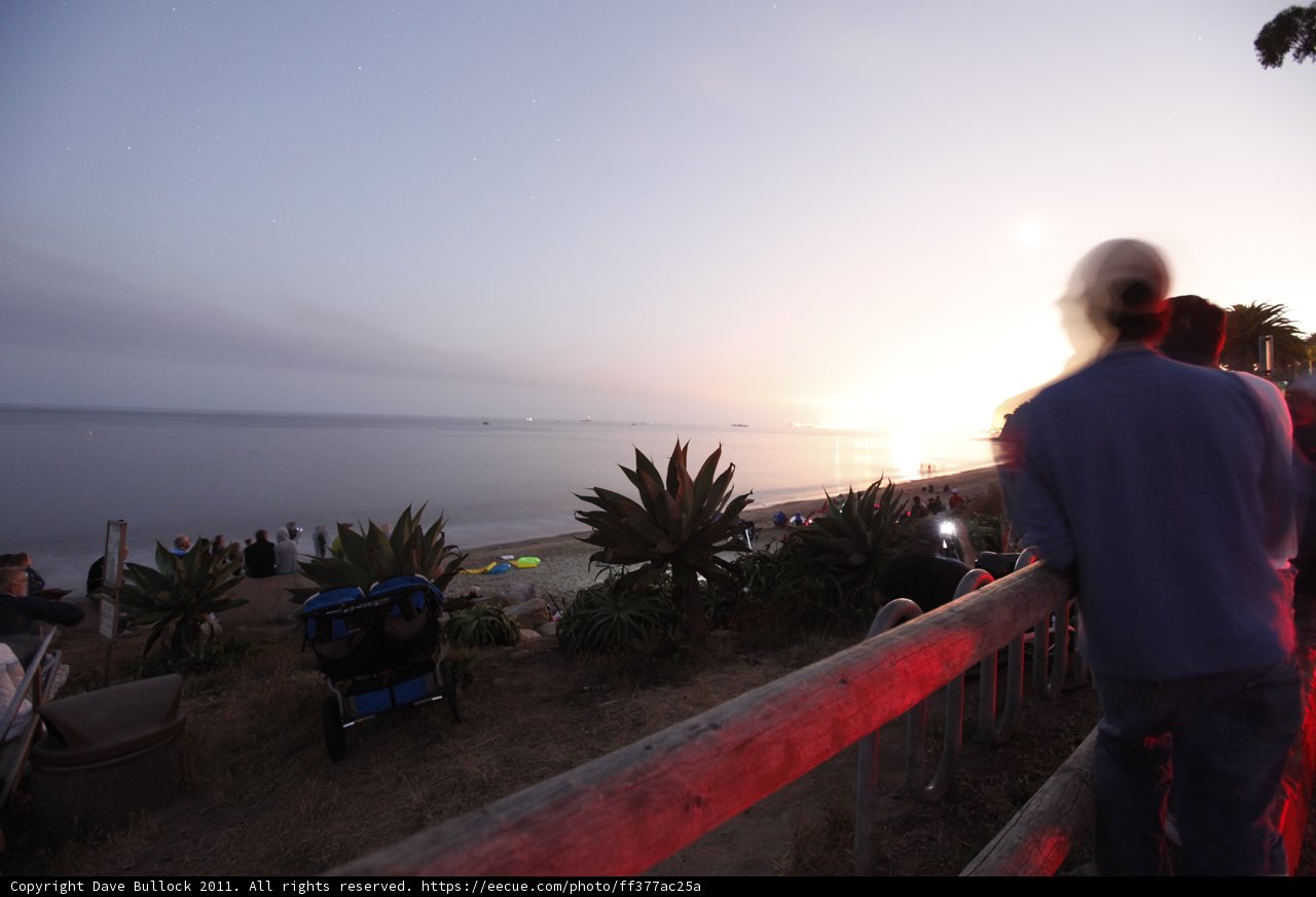 Spectacular Sunset at Montecito Beach