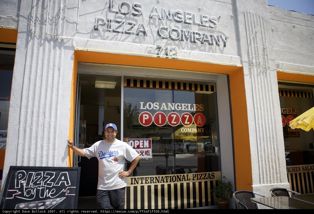 Respect and Pizza at the Los Angeles Pizza Company