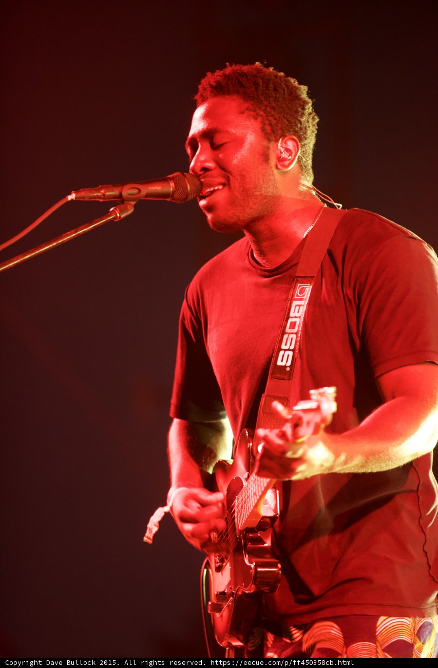 Kele Okereke Smiling Close-Up