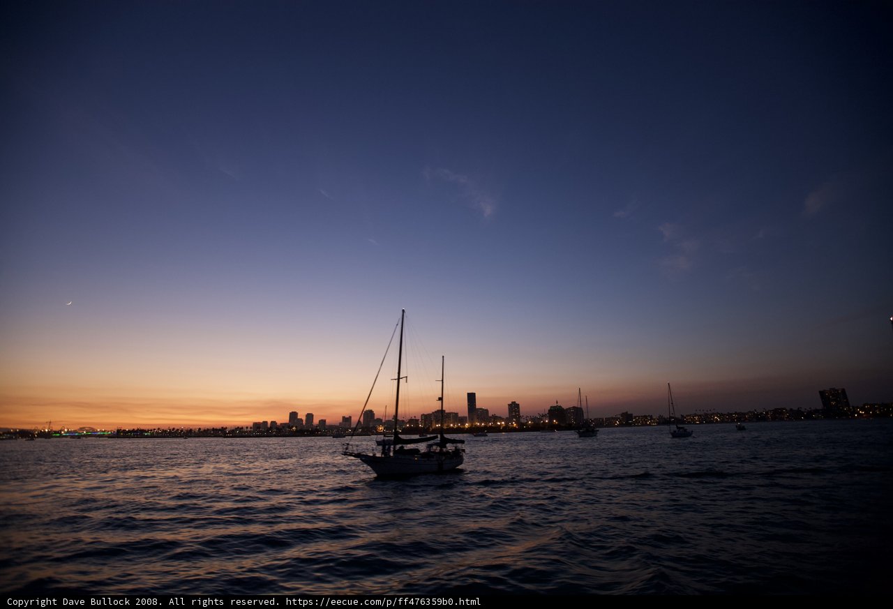 Sailboat at Sunset