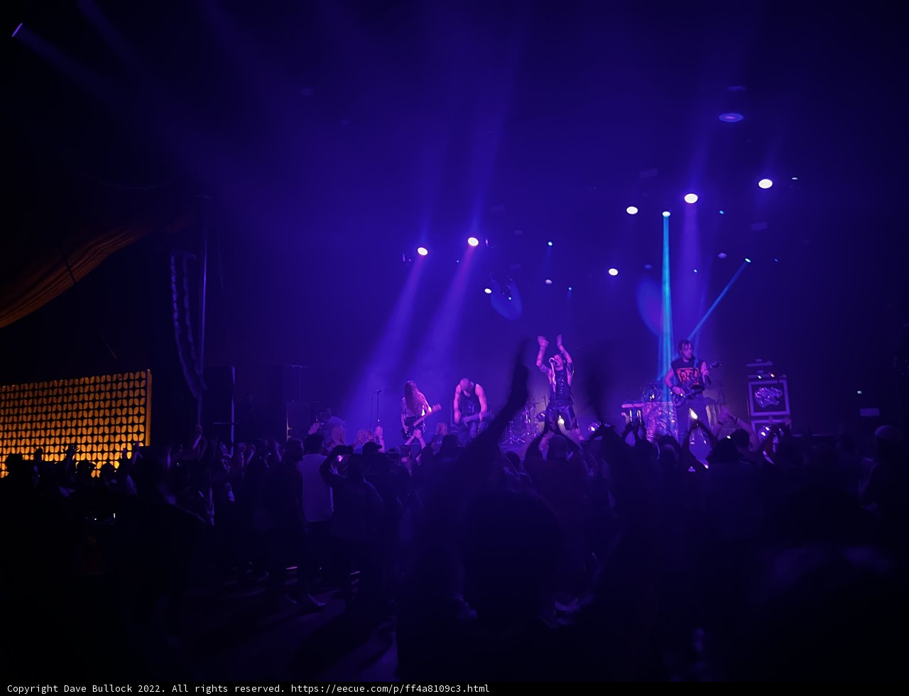 Rocking the stage at Empire Polo Club