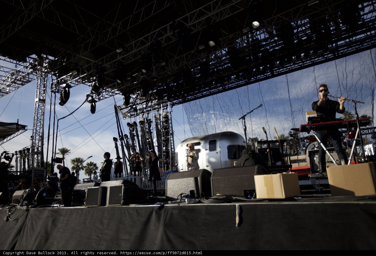 Band Rocks the Coachella Stage