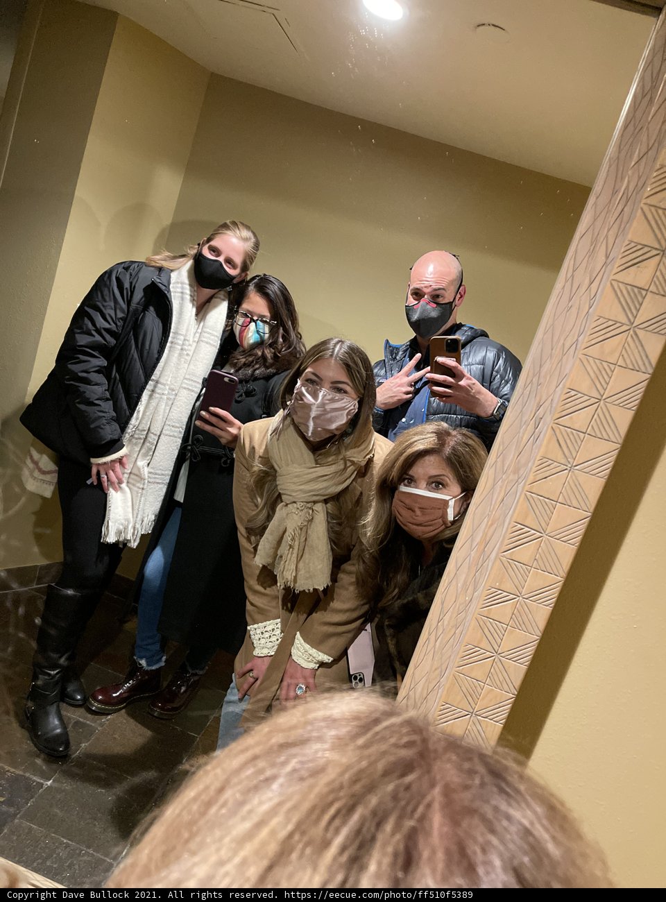 Bathroom Selfie with Friends