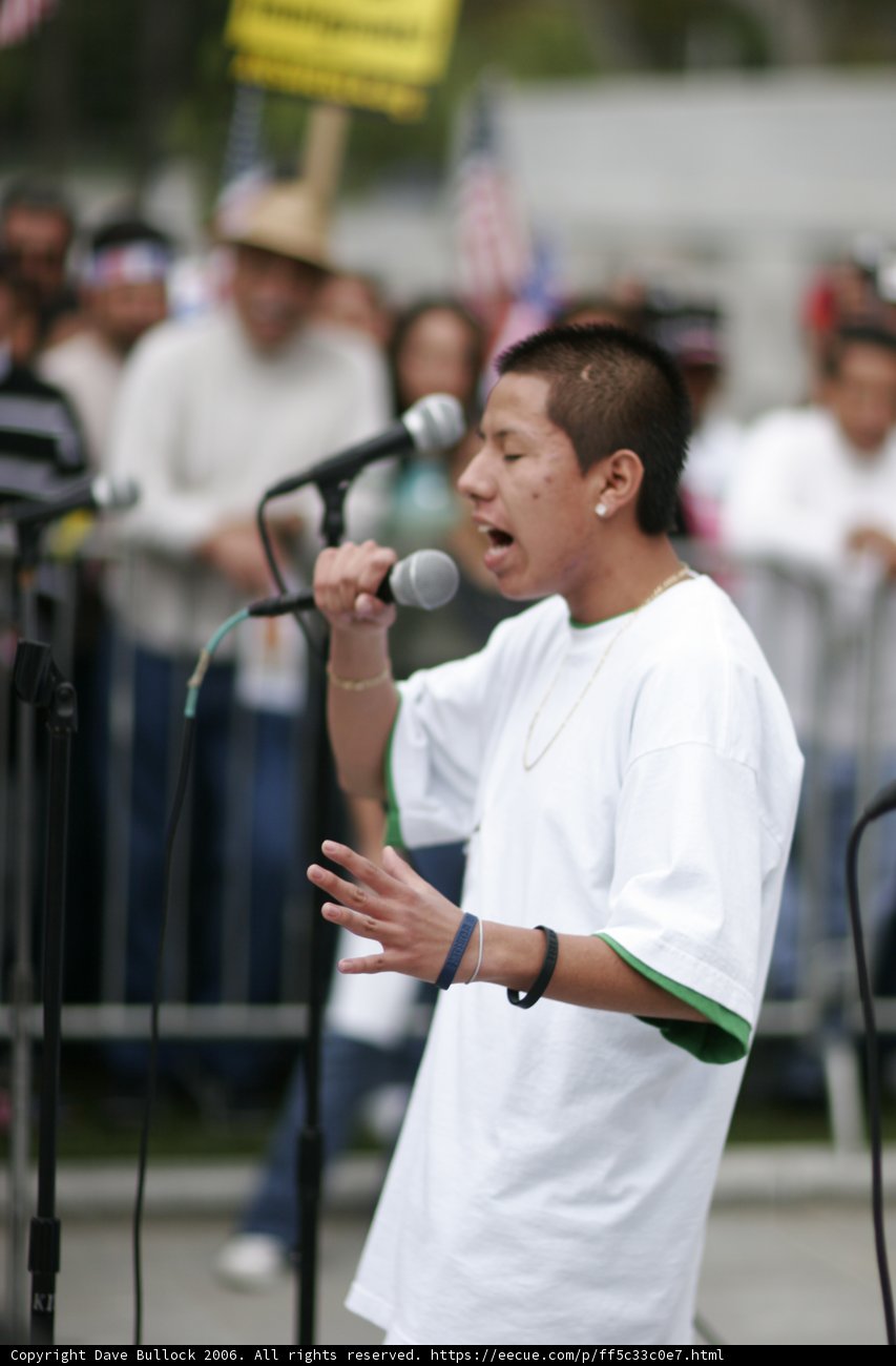 Student Protest Mic Check