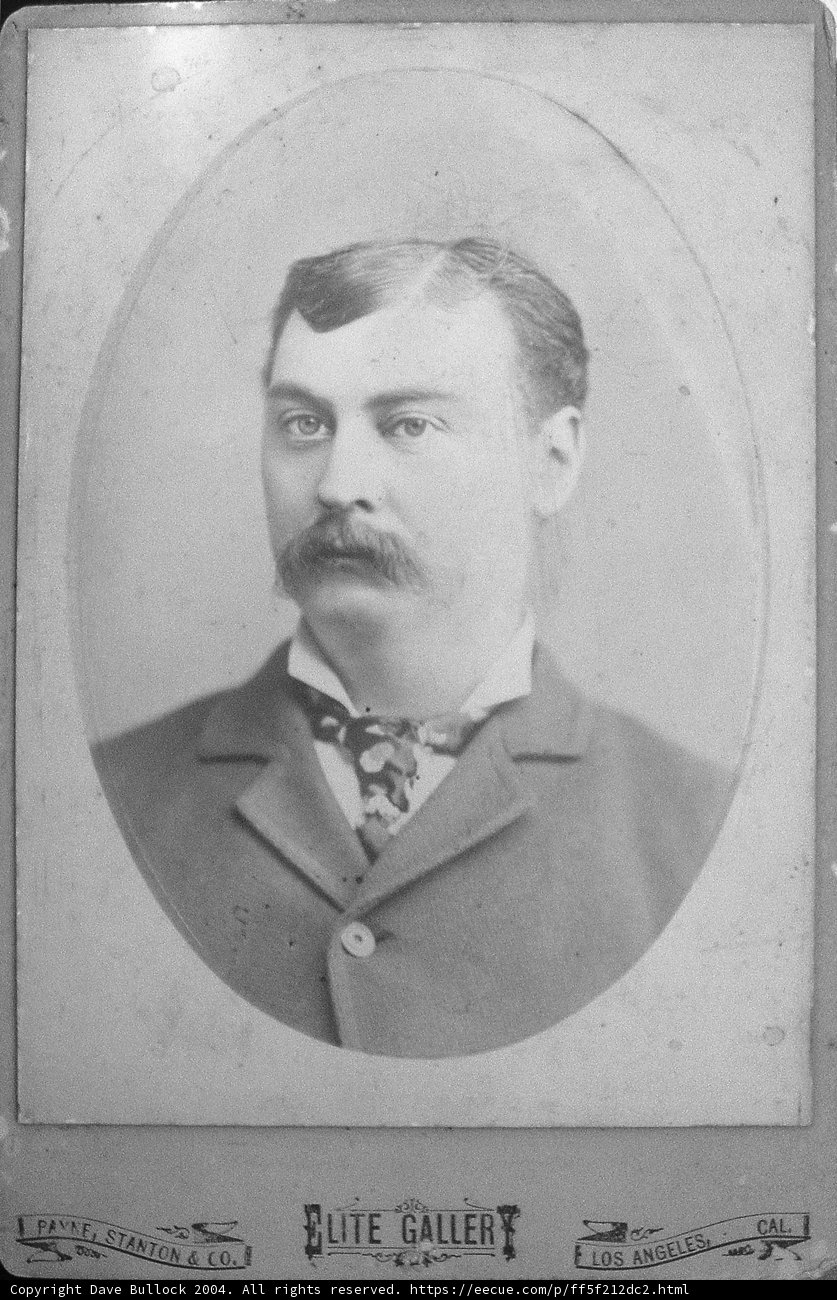 Classic Gentleman with a Mustache