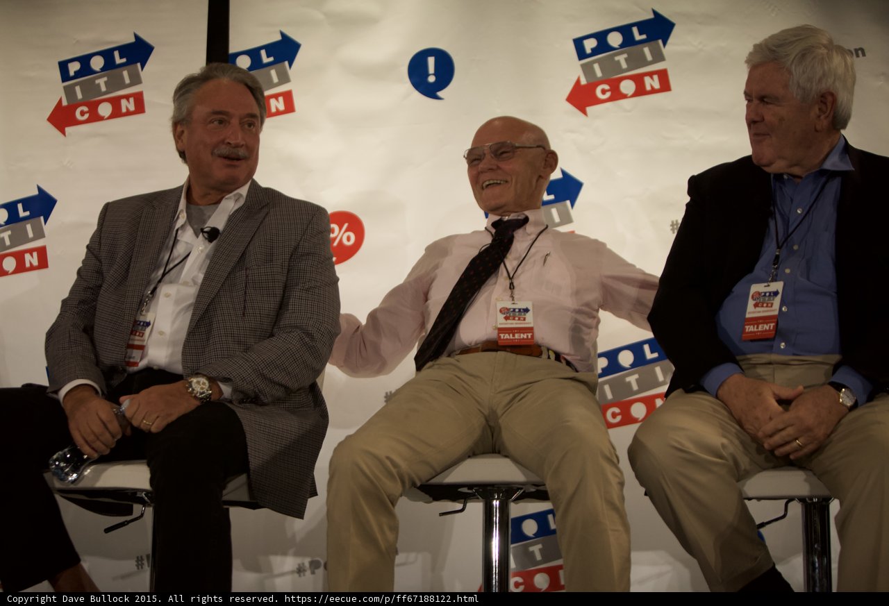 Political Panel Discussion with Gingrich and Carville