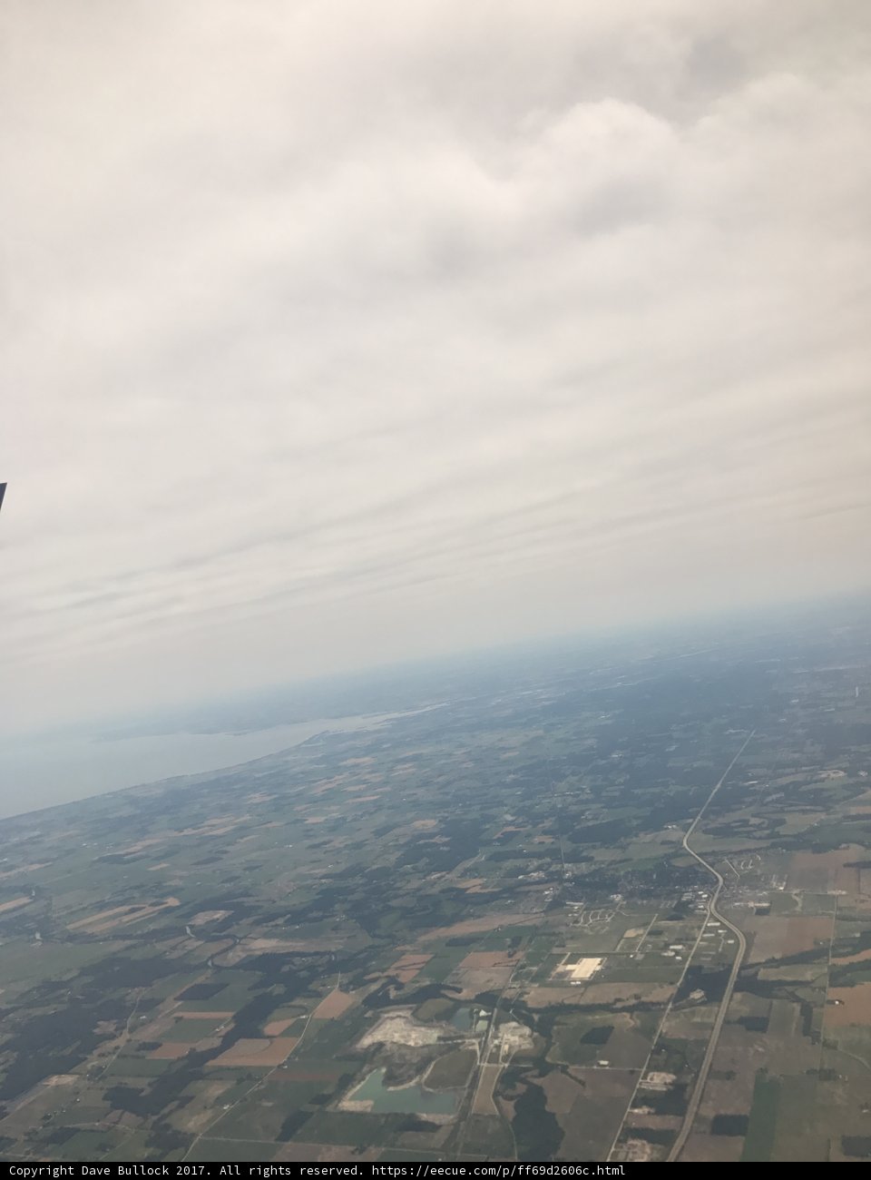 Aerial View of a Vast Field