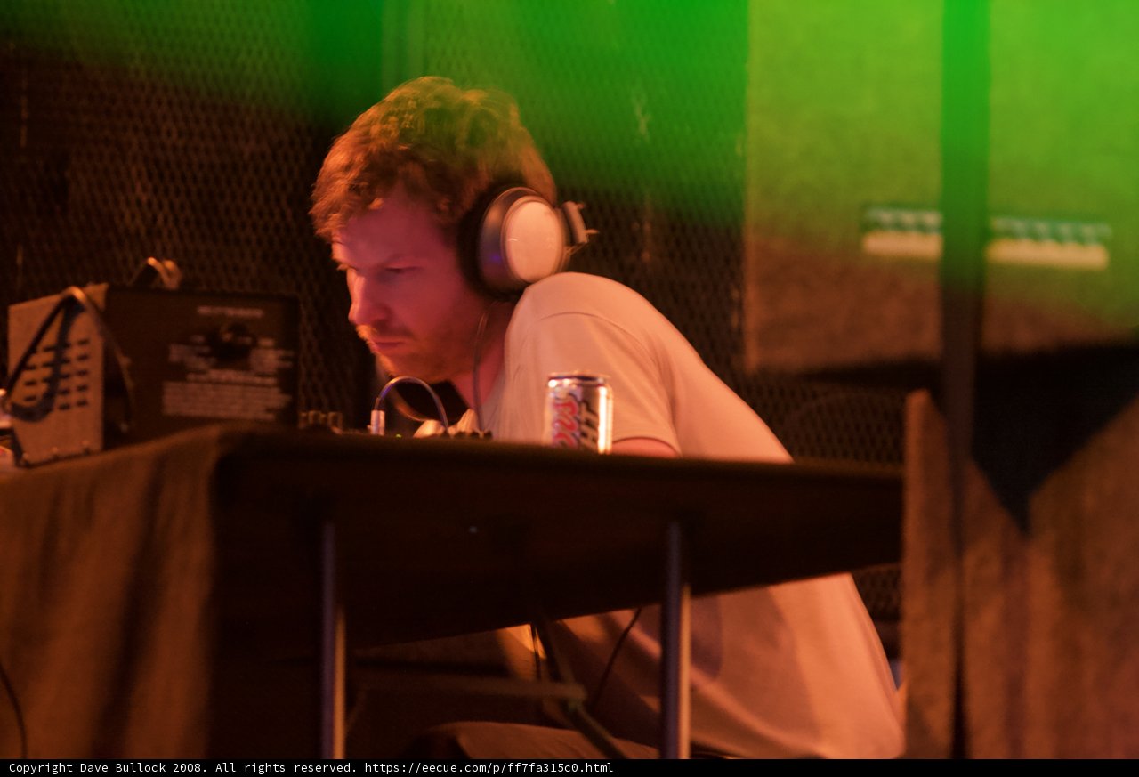 Aphex Twin Entertains Fans at Coachella 2008