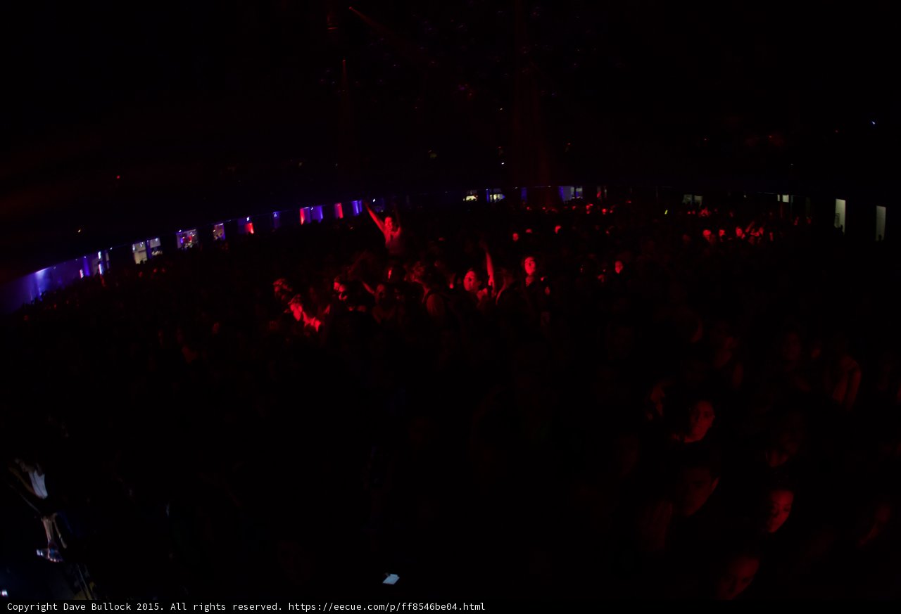Dark Red Arena Crowd