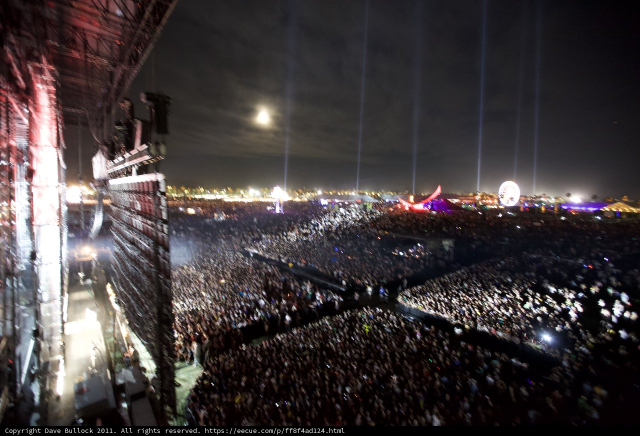Euphoria Under the Moonlight at Coachella 2011