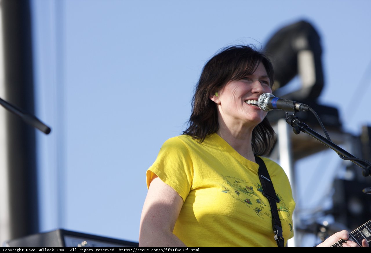 Kim Deal rocks Coachella with guitar and vocals
