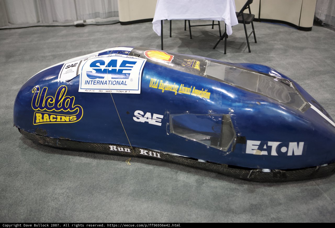 Blue Car at LA Auto Show