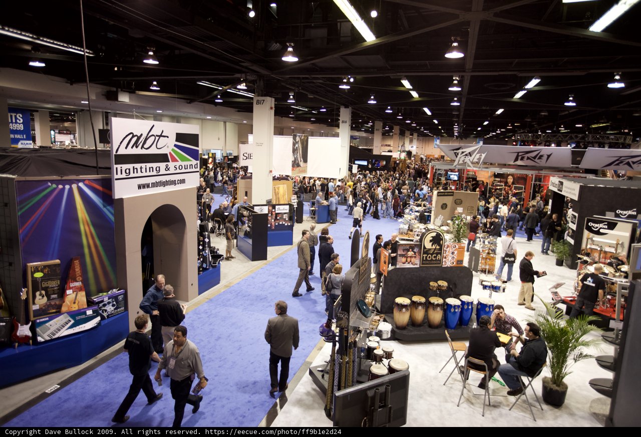 2009 NAMM Convention Hall