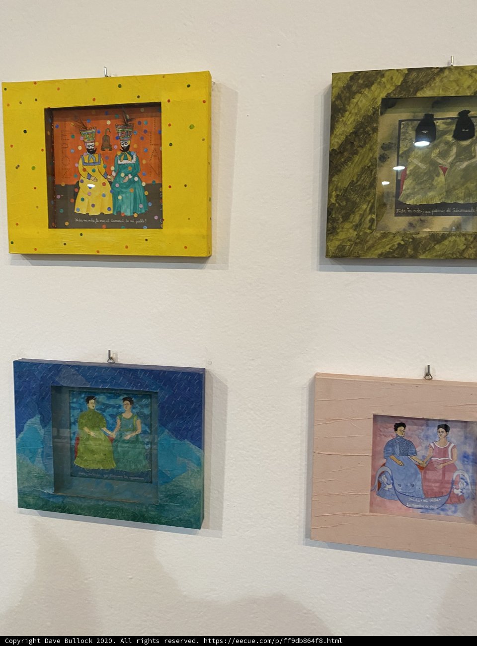 Frida's Art Gallery Collage