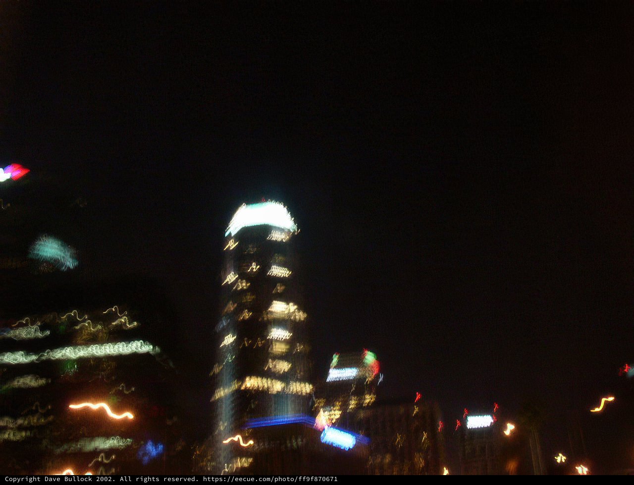 Glowing Metropolis