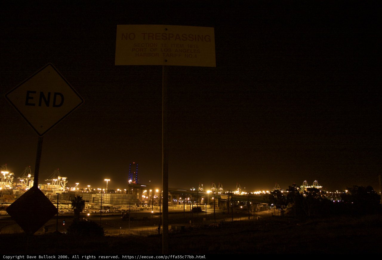 No Trespassing on this Road
